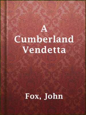 cover image of A Cumberland Vendetta